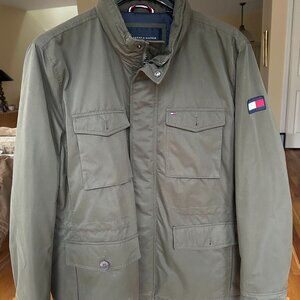 Tommy Hilfiger Men's Charlie Wind and Water Resistant Field Jacket, Size XXL